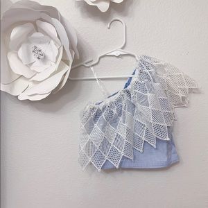 Super adorable one shoulder top for 4T